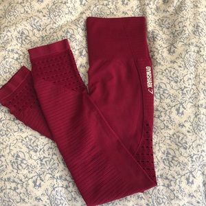 Gymshark medium energy seamless beet (full length)